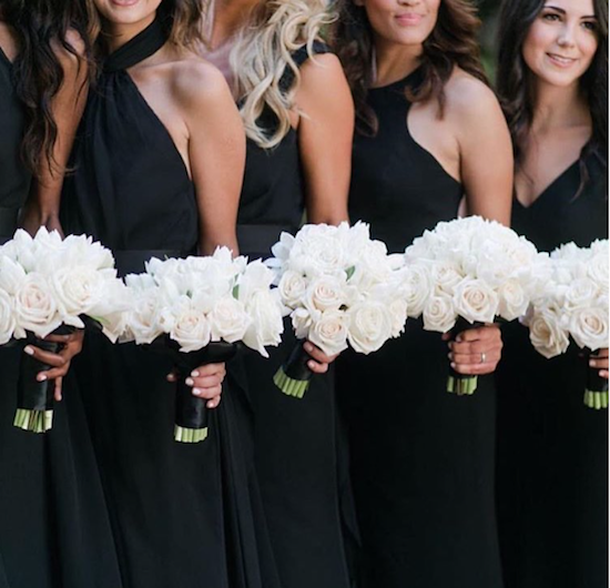Cenagal Cinco Enfatizar Bodas en color negro - Sophie Kors Weddings