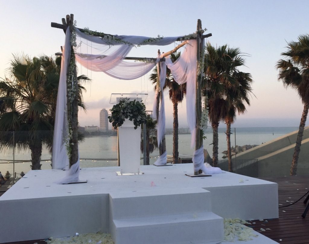 altar boda hotel vela