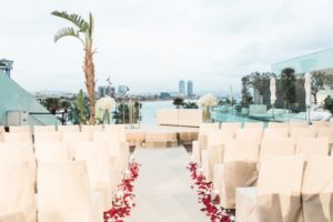 boda ceremonia hotel Vela