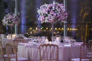 centros arboles de flores boda