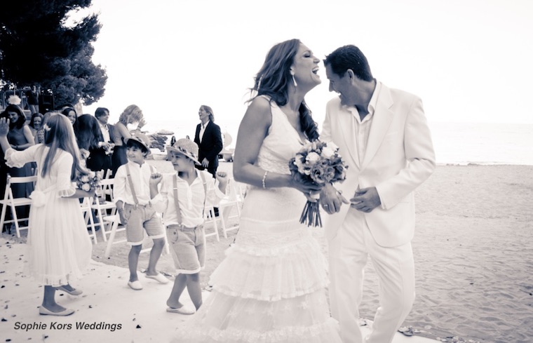 niños ceremonia boda