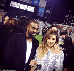 Kim Kardashian Kanye West Proposal
