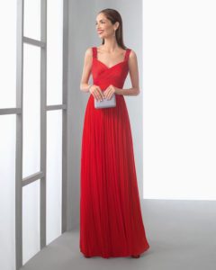 Vestido rojo Rosa Clara