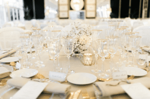 mesa dorada boda