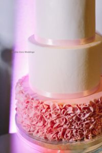 pastel rosa boda